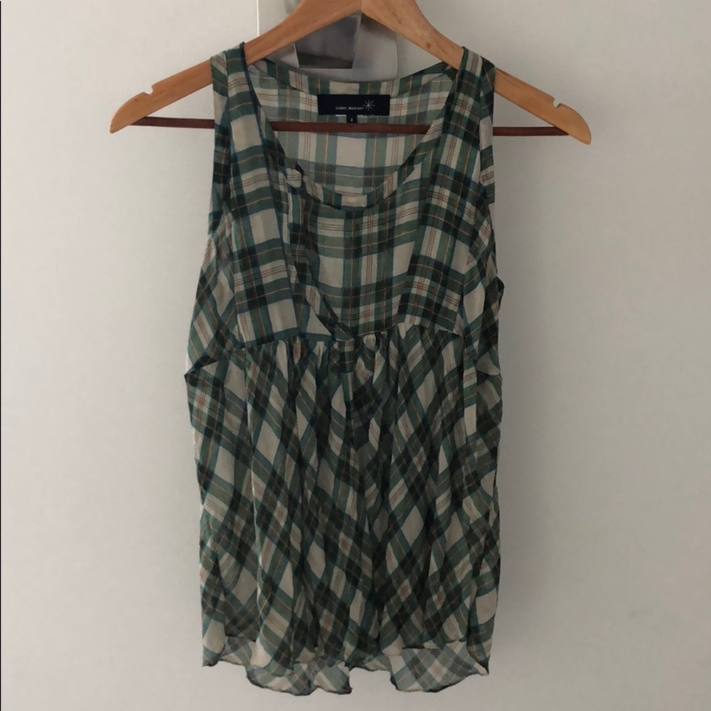Plaid tank